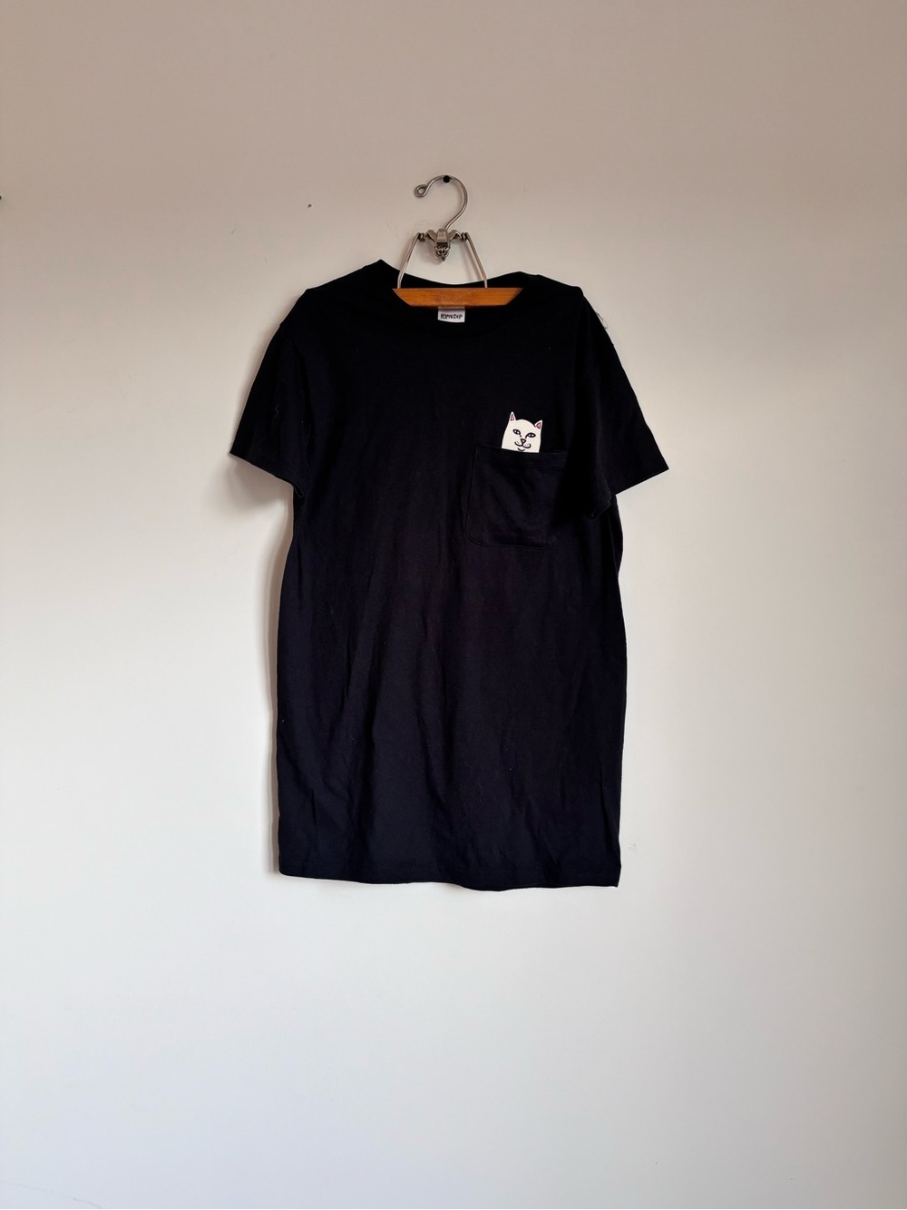 Ripndip Lord Nermal Pocket Tee Black Shirt Size Small NWT